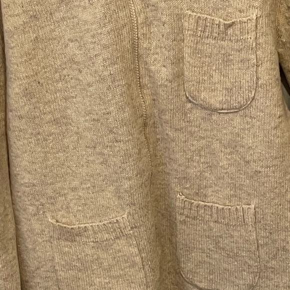 Vintage True 1950’s Wool Mens Zip Up Cardigan - Picture 7 of 7